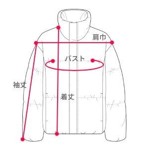 パファージャケットのサイズについて