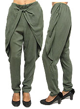 Pants140 Easy Pants w/ Flap/ Olive