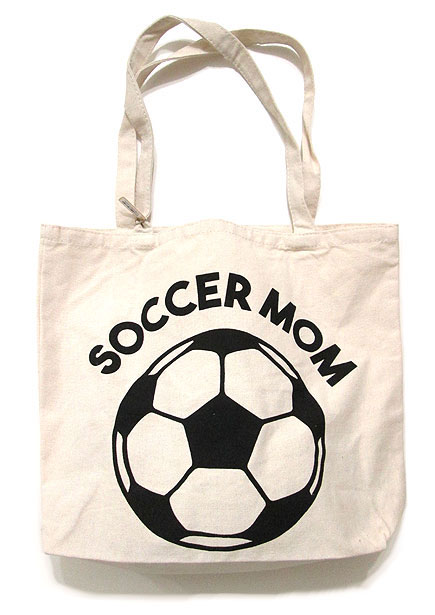 Bag142 Soccer Mom Canvas Bag/Natural